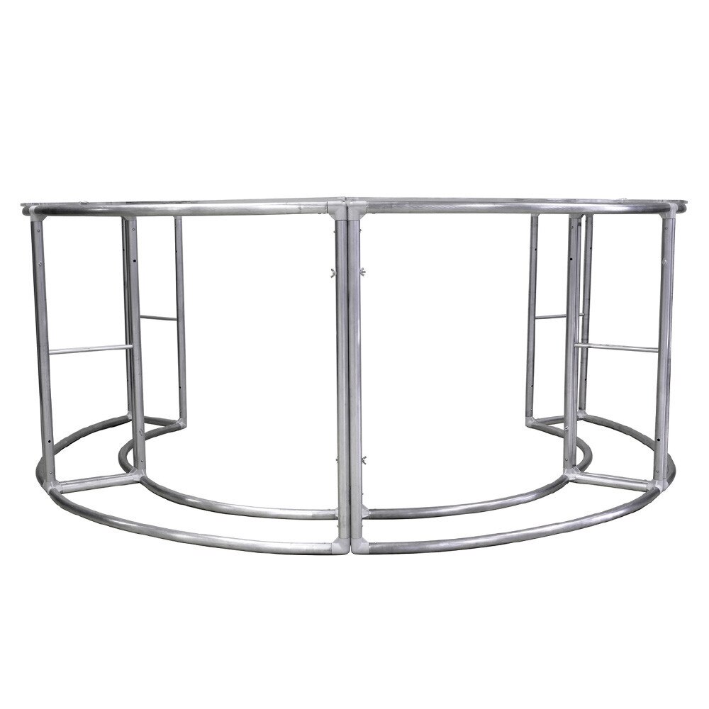 EZ Fabric Counter Curved Quad — Hardware Only
